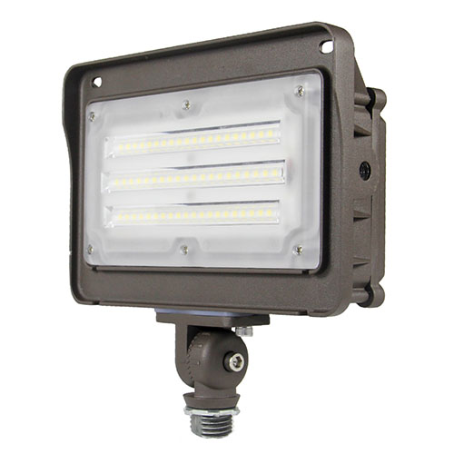 50W LED Flood Light with Dusk-to-Dawn Photocell