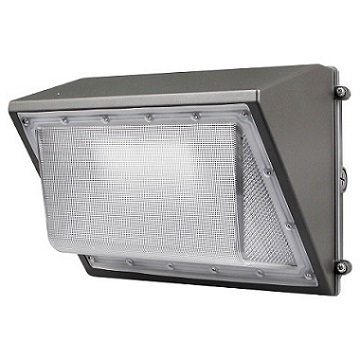 60W LED Wall Pack Light with Dusk-to-Dawn Photocell